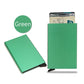 HOMEFISH Portable Metal Card Holder, Slim Mini Wallet, Simple Coin Purse for Men and Women