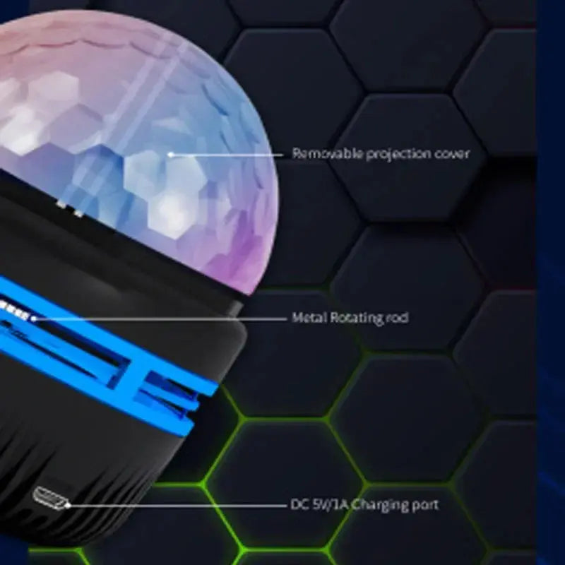 LED Star Galaxy Projector NightLights Starry Sky Projector Christmas Lighting 5V USB Room Bedroom Home Decoration HASHTAG