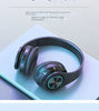 39 Luminous Wireless Headphones with Plug-in,