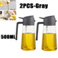 2in1 Kitchen Spray Oil Dispenser Oil Sprayer Polisher or Oil Brush for Air Fryer Salad Grilling Roasting Cooking Kitchen Access 