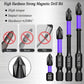 6/12 Pcs Magnetic Screwdriver Bits Non-slip Shockproof Phillips Impact Bits Hex Shank Alloy Steel Bits Suitable for Power Tools - HASHTAG