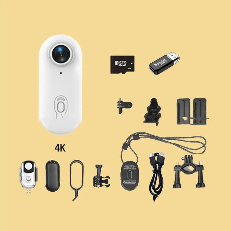 Outdoor Sports Camera In Helmet Motorcycle Bike Sport Mini Filming Bicycle Action 4K Professional Body Cam And Video Cameras - HASHTAG