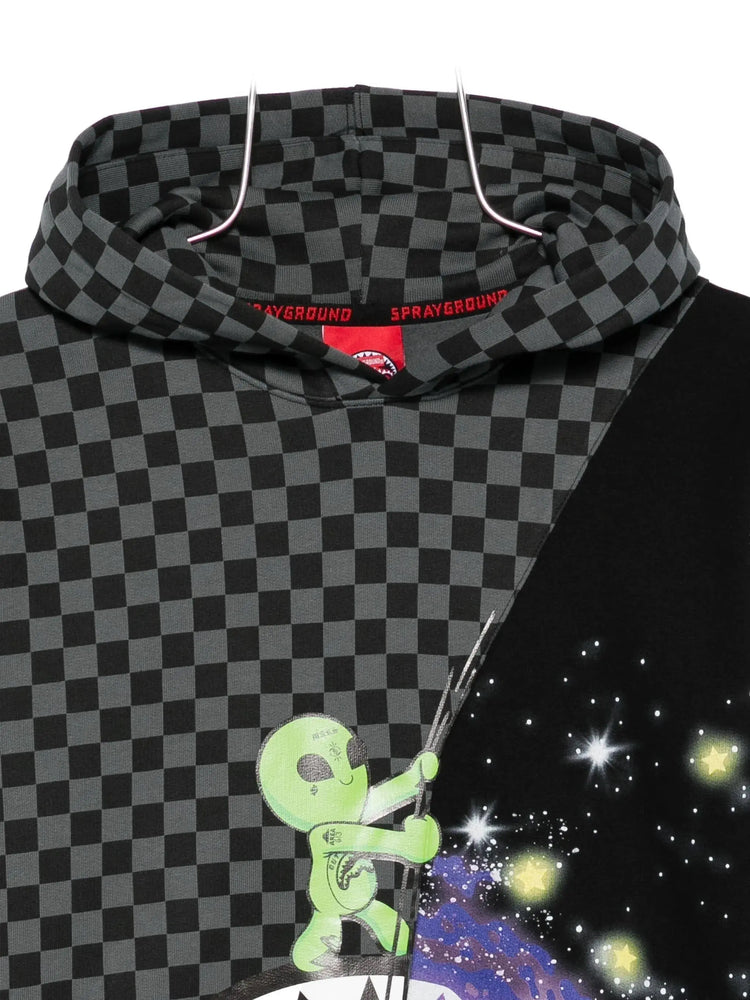 SPRAYGROUND COSMIC RAY HOMEWORLD SPLIT HOODIE tendenzestore.com