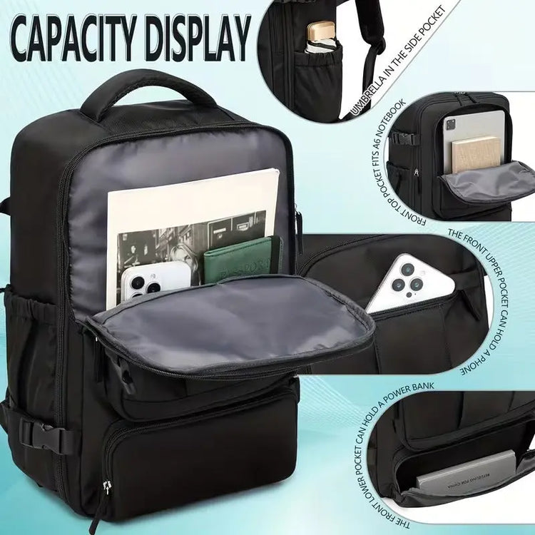 NNETM Vacuum Compression Backpack with Manual Pump-1