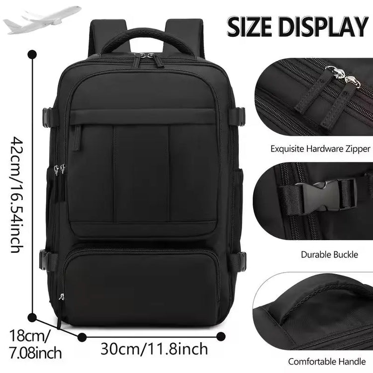 NNETM Vacuum Compression Backpack with Manual Pump-2