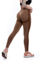 Leggings mocha modello POLLY a vita alta senza cuciture LEKWIK®