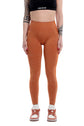 Leggings terracotta modello POLLY a vita alta senza cuciture LEKWIK®