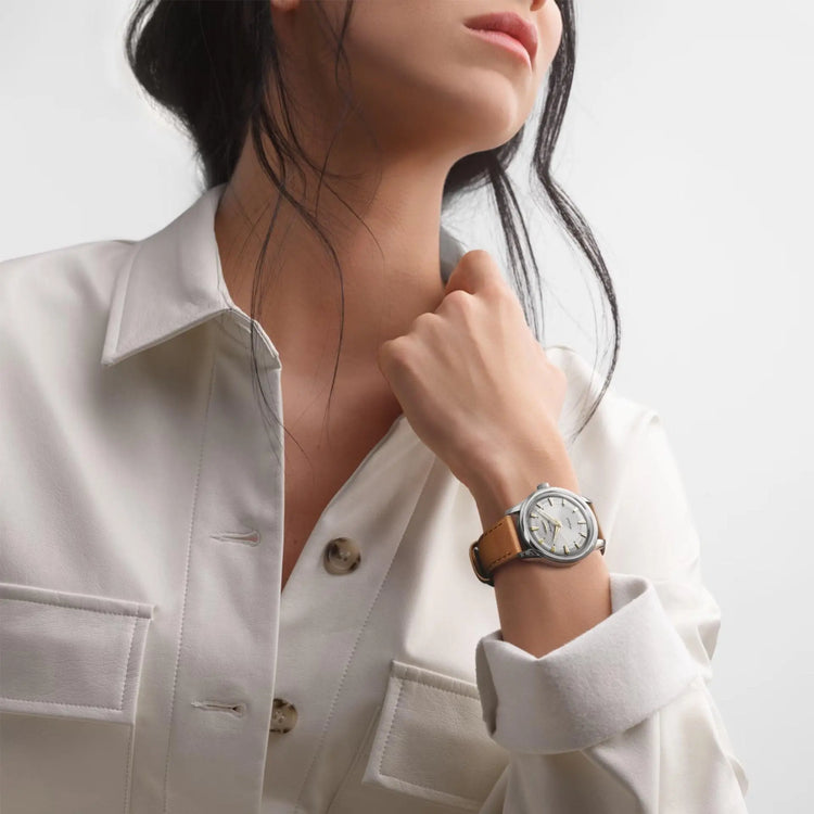 Longines orologio Conquest Heritage 38mm argento automatico acciaio L1.649.4.72.2 Capodagli 1937