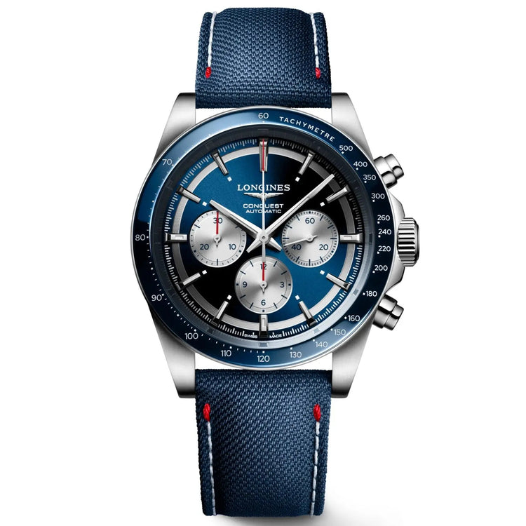 Longines orologio Conquest Marco Odermatt Edition 42mm blu automatico acciaio L3.835.4.91.2 Capodagli 1937