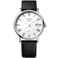 Longines orologio Elegant Collection 39mm bianco automatico acciaio L4.812.4.11.0 Capodagli 1937