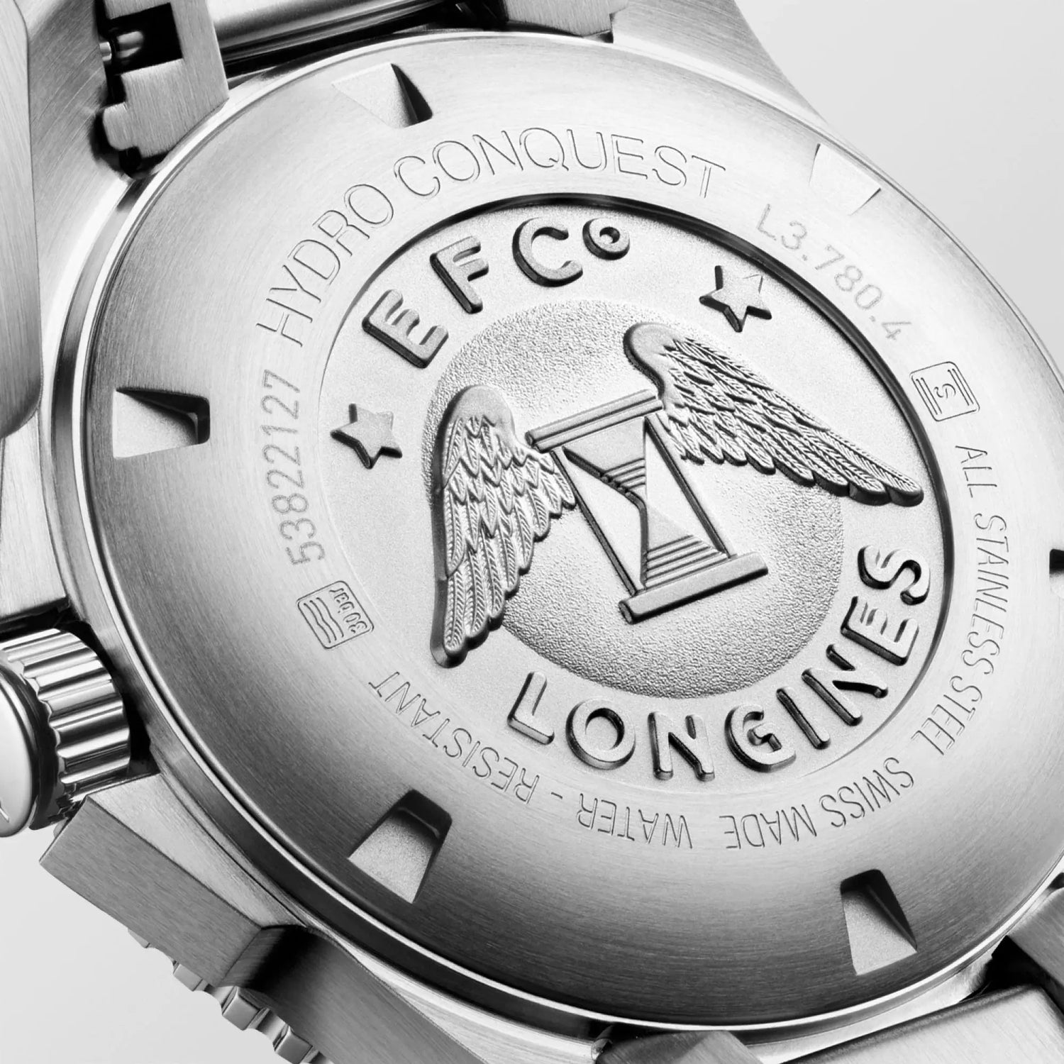 Longines orologio HydroConquest 39mm blu automatico acciaio L3.780.4.96.6 Capodagli 1937