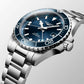 Longines orologio Hydroconquest GMT 41mm blu automatico acciaio L3.790.4.96.6 Capodagli 1937
