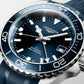 Longines orologio Hydroconquest GMT 41mm blu automatico acciaio L3.790.4.96.9 Capodagli 1937