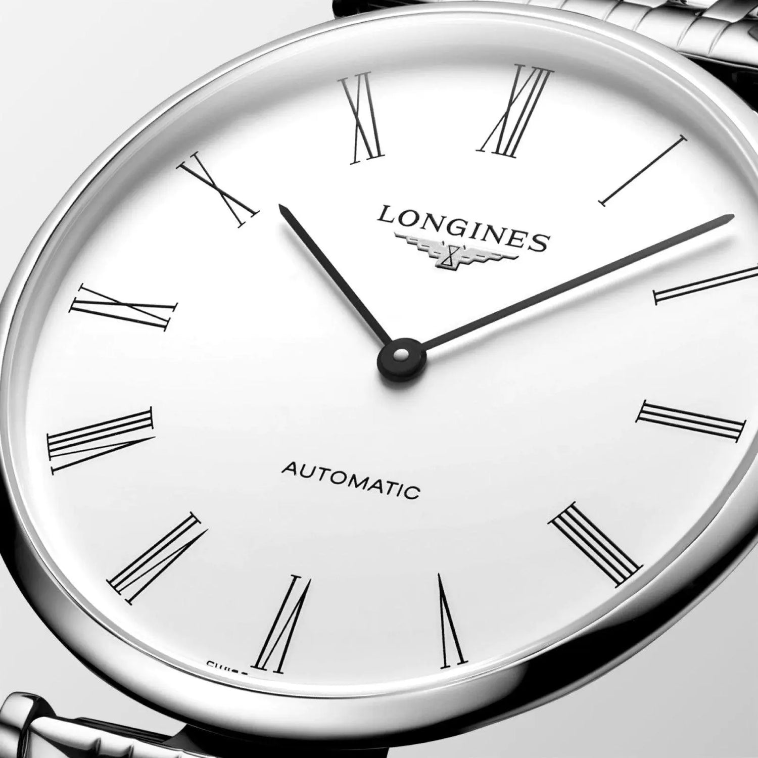 Longines orologio Le Grande Classique 38mm bianco automatico acciaio L4.918.4.11.6 Capodagli 1937