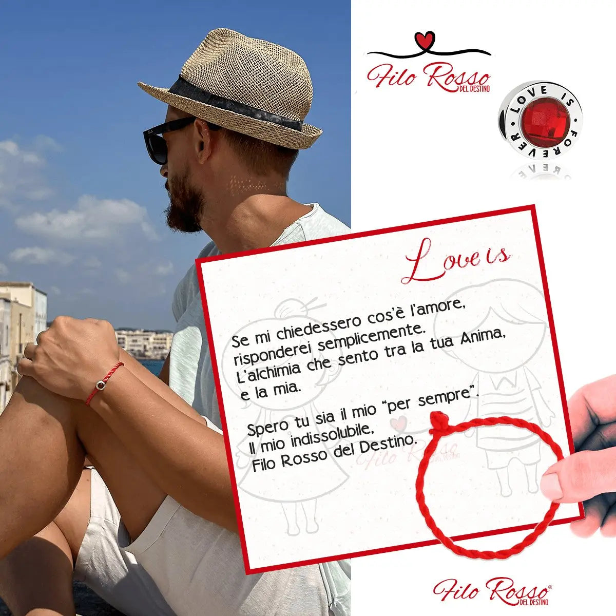 Love is Forever Filo Rosso del Destino