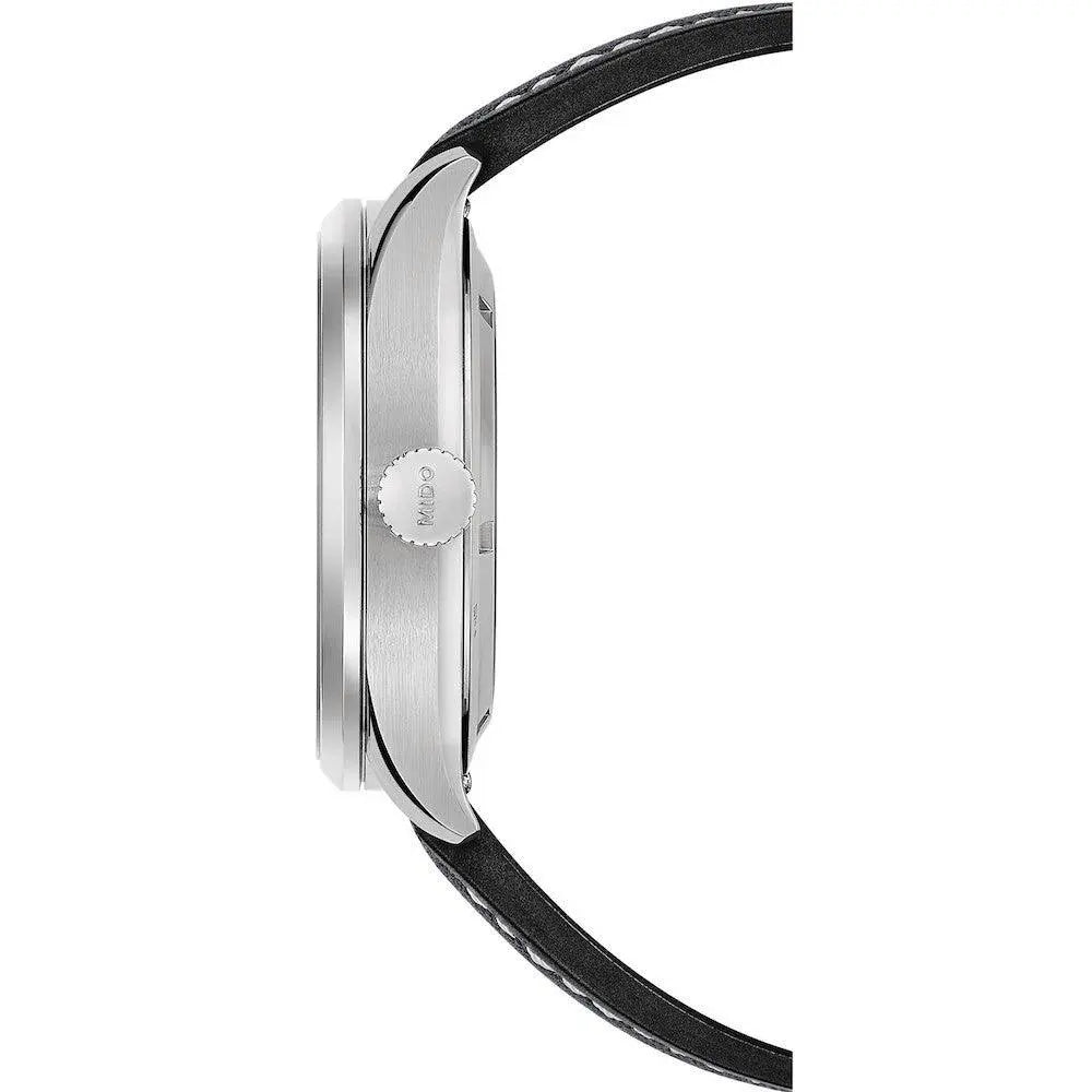 Mido orologio Multifort M 42mm grigio automatico acciaio M038.430.17.081.00 Capodagli 1937