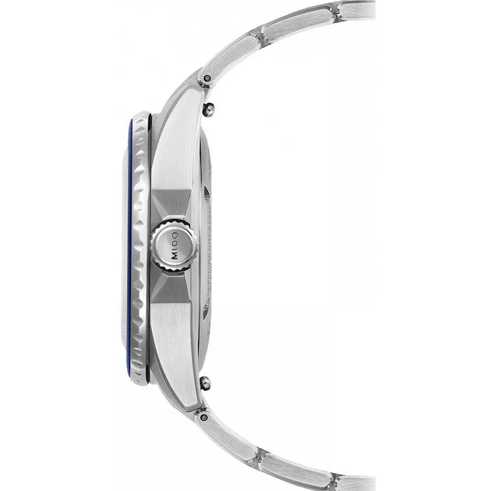 Mido orologio Ocean Star 36,5mm blu automatico acciaio M026.207.11.041.00 Capodagli 1937