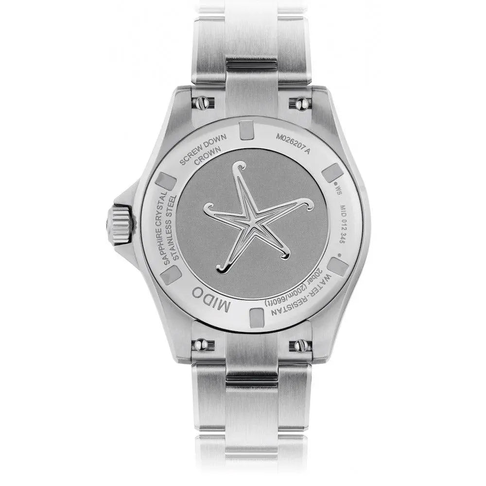 Mido orologio Ocean Star 36,5mm blu automatico acciaio M026.207.11.041.00 Capodagli 1937