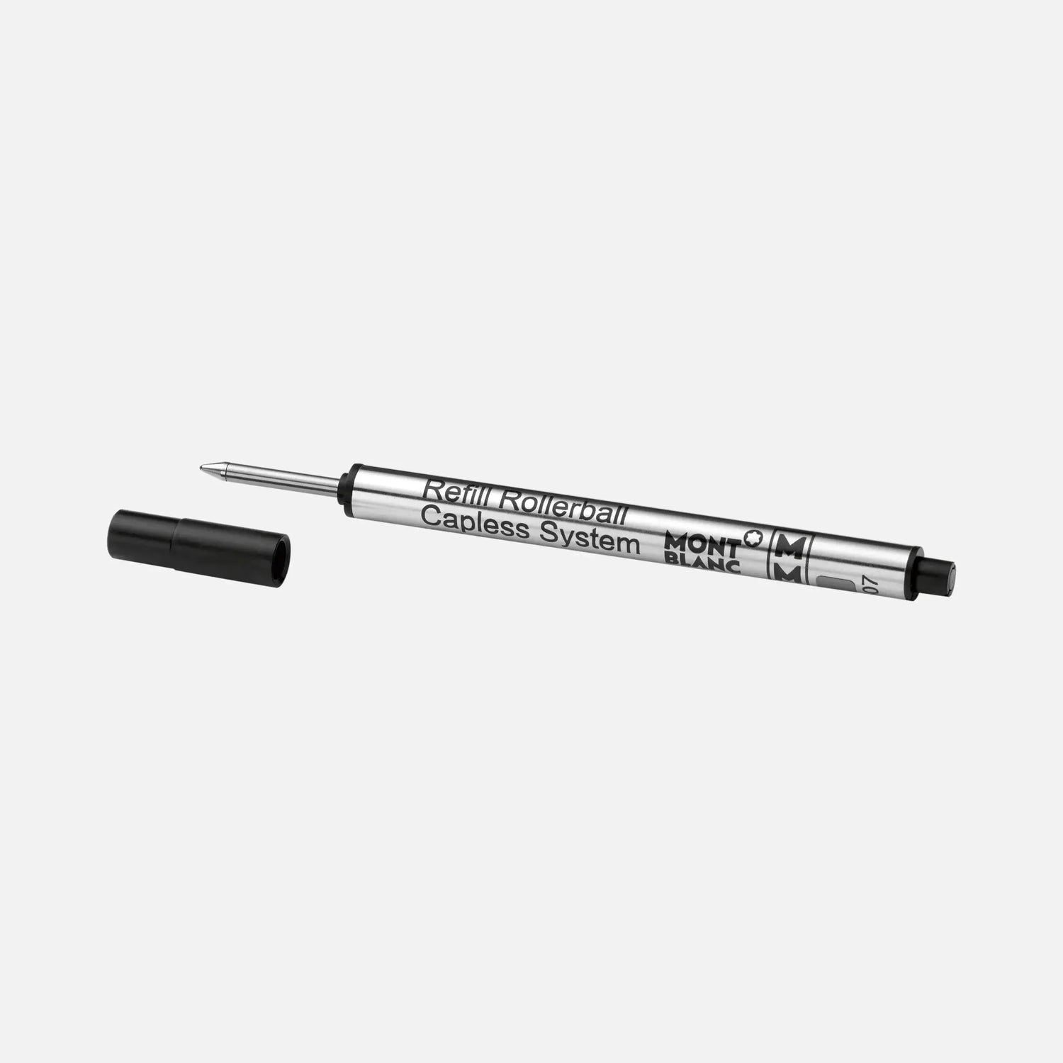 Montblanc 1 refill per roller sistema senza cappuccio medio nero  Mystery Black punta M 128242 Capodagli 1937
