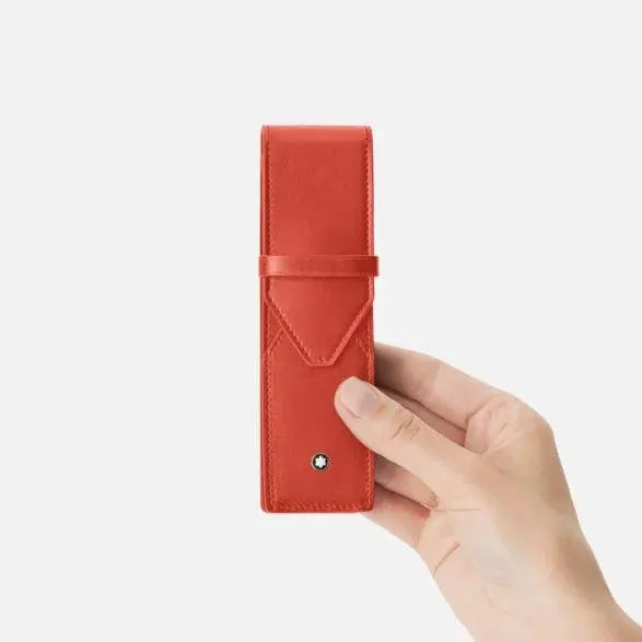 Montblanc astuccio 2 strumenti da scrittura Meisterstück corallo 198355 Capodagli 1937