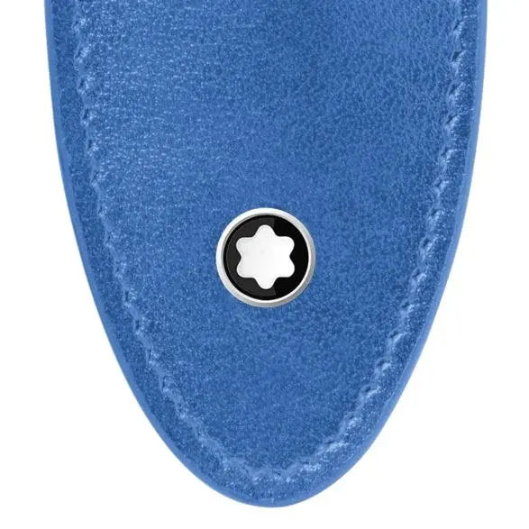 Montblanc astuccio per 1 strumento da scrittura Meisterstück Dusty Blue 198340 Capodagli 1937