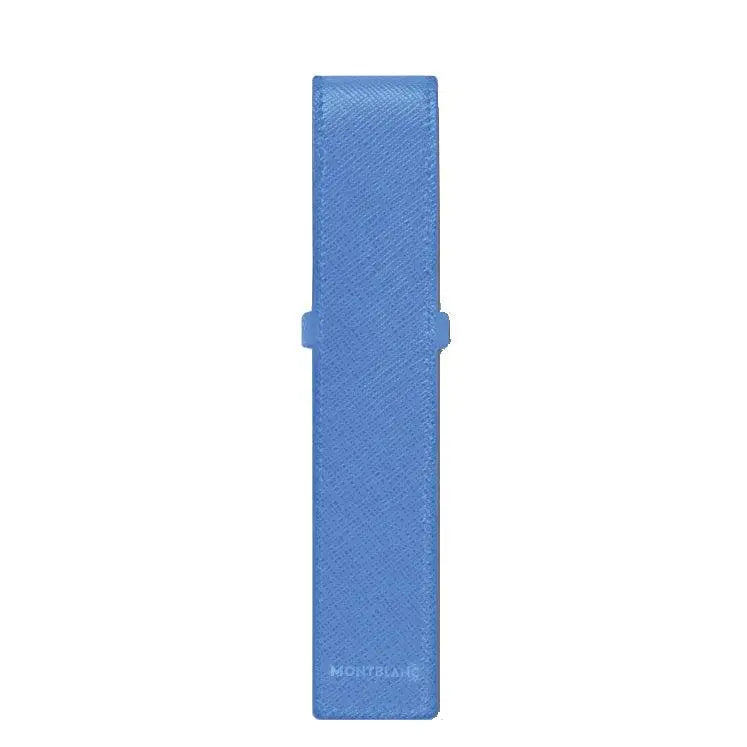 Montblanc astuccio per 1 strumento da scrittura Sartorial celeste 198253 Capodagli 1937