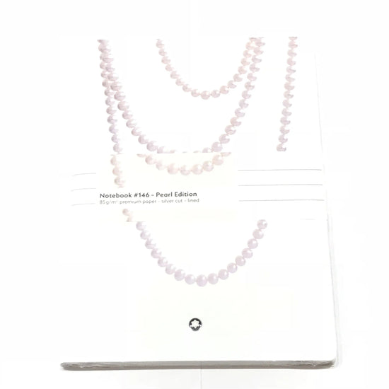 Montblanc blocco note notebook 146 a righe Ladies Edition Pearl cancelleria di lusso 118641 Capodagli 1937
