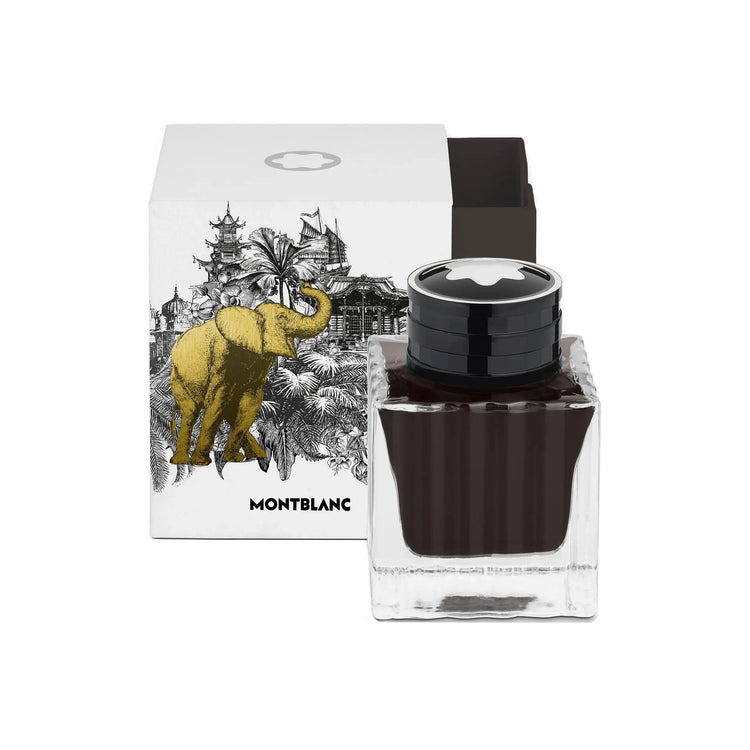 Montblanc boccetta d’inchiostro 50 ml Meisterstück Around the World in 80 Days marrone 130290 Capodagli 1937