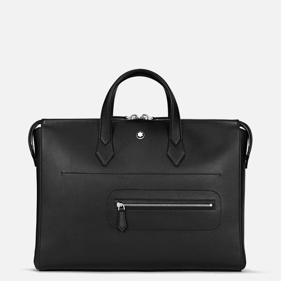 Montblanc borsa porta documenti sottile Meisterstück Selection Soft nero 130043 Capodagli 1937