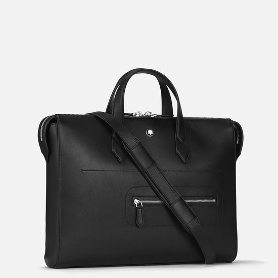 Montblanc borsa porta documenti sottile Meisterstück Selection Soft nero 130043 Capodagli 1937