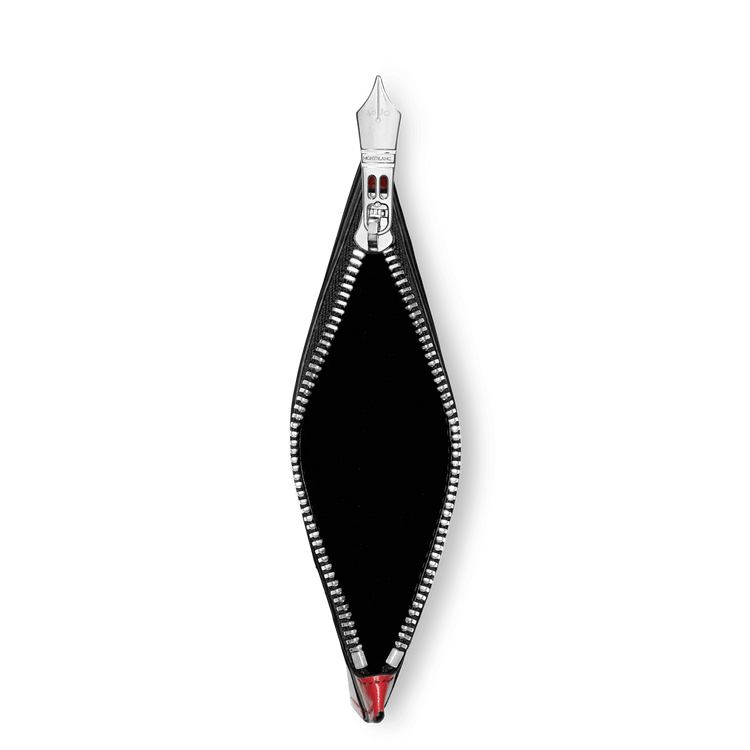 Montblanc custodia Meisterstück 8 scomparti con tasca con rosso 129688 Capodagli 1937