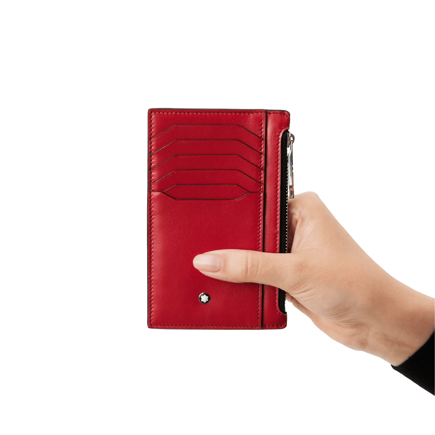 Montblanc custodia Meisterstück 8 scomparti con tasca con rosso 129688 Capodagli 1937