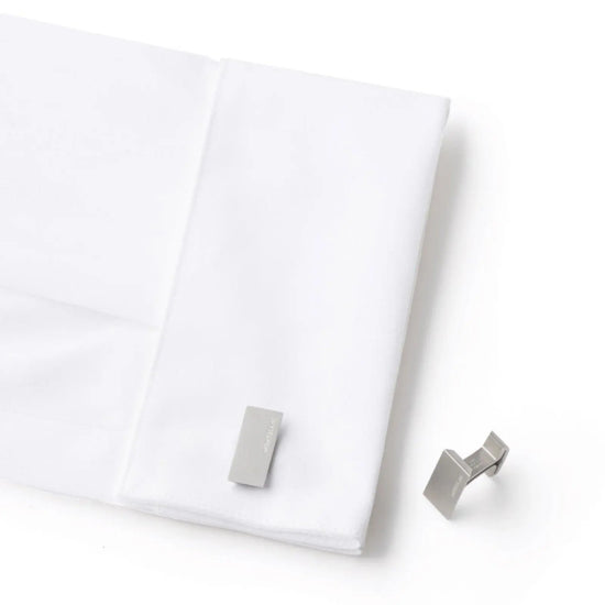 Montblanc gemelli M acciaio 114760 Capodagli 1937