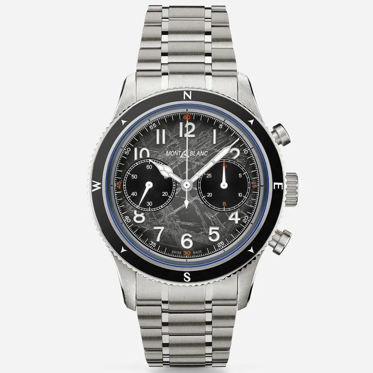 Montblanc orologio Montblanc 1858 Automatic Chronograph 0 Oxygen The 8000 42mm grigio automatico acciaio 130983 Capodagli 1937