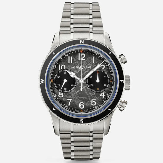 Montblanc orologio Montblanc 1858 Automatic Chronograph 0 Oxygen The 8000 42mm grigio automatico acciaio 130983 Capodagli 1937