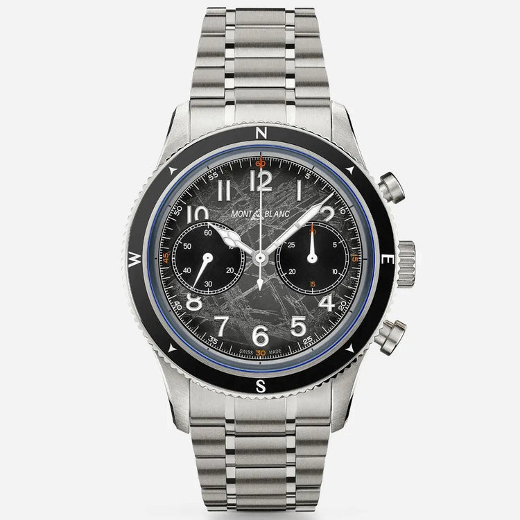 Montblanc orologio Montblanc 1858 Automatic Chronograph 0 Oxygen The 8000 42mm grigio automatico acciaio 130983 Capodagli 1937