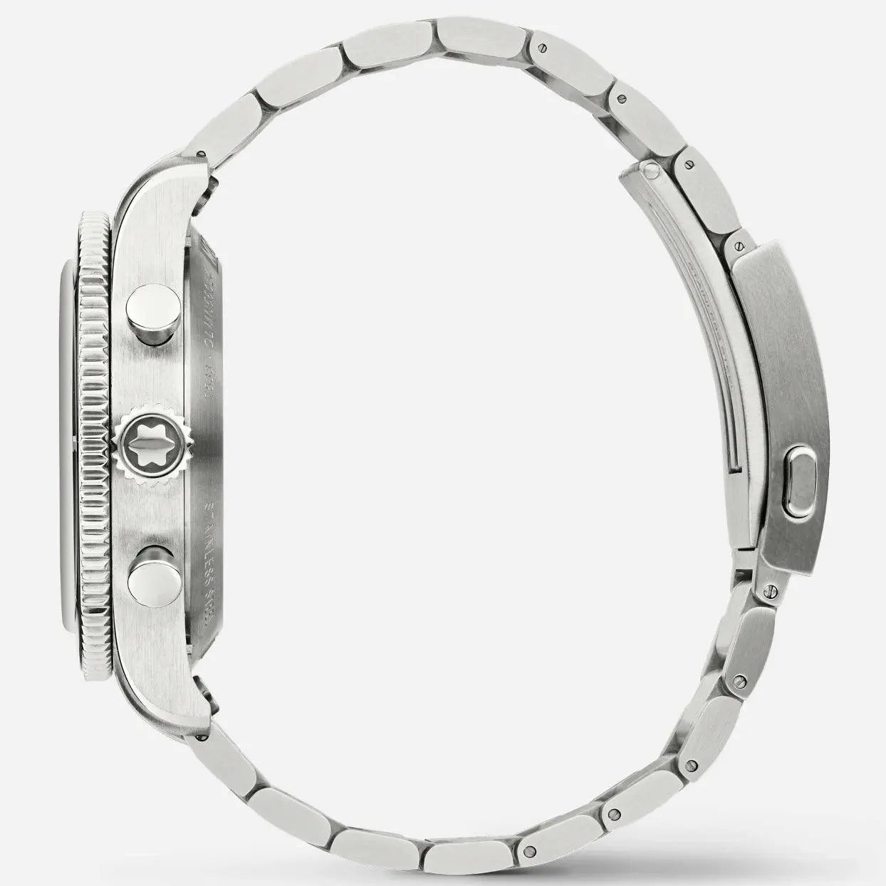 Montblanc orologio Montblanc 1858 Automatic Chronograph 0 Oxygen The 8000 42mm grigio automatico acciaio 130983 Capodagli 1937