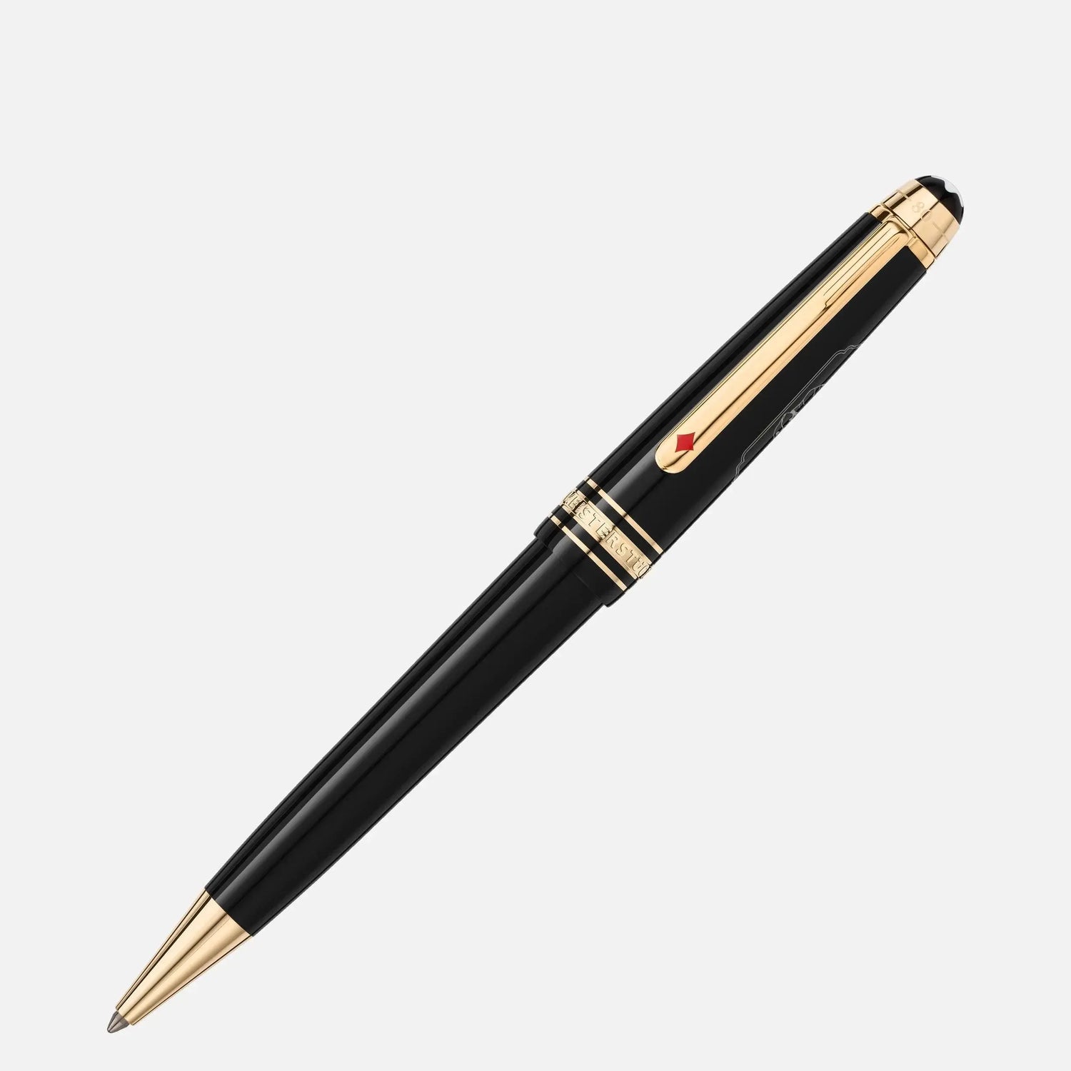 Montblanc penna a sfera Midsize Meisterstück Around the World in 80 Days grigio scuro 128380 Capodagli 1937