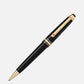 Montblanc penna a sfera Midsize Meisterstück Around the World in 80 Days grigio scuro 128380 Capodagli 1937