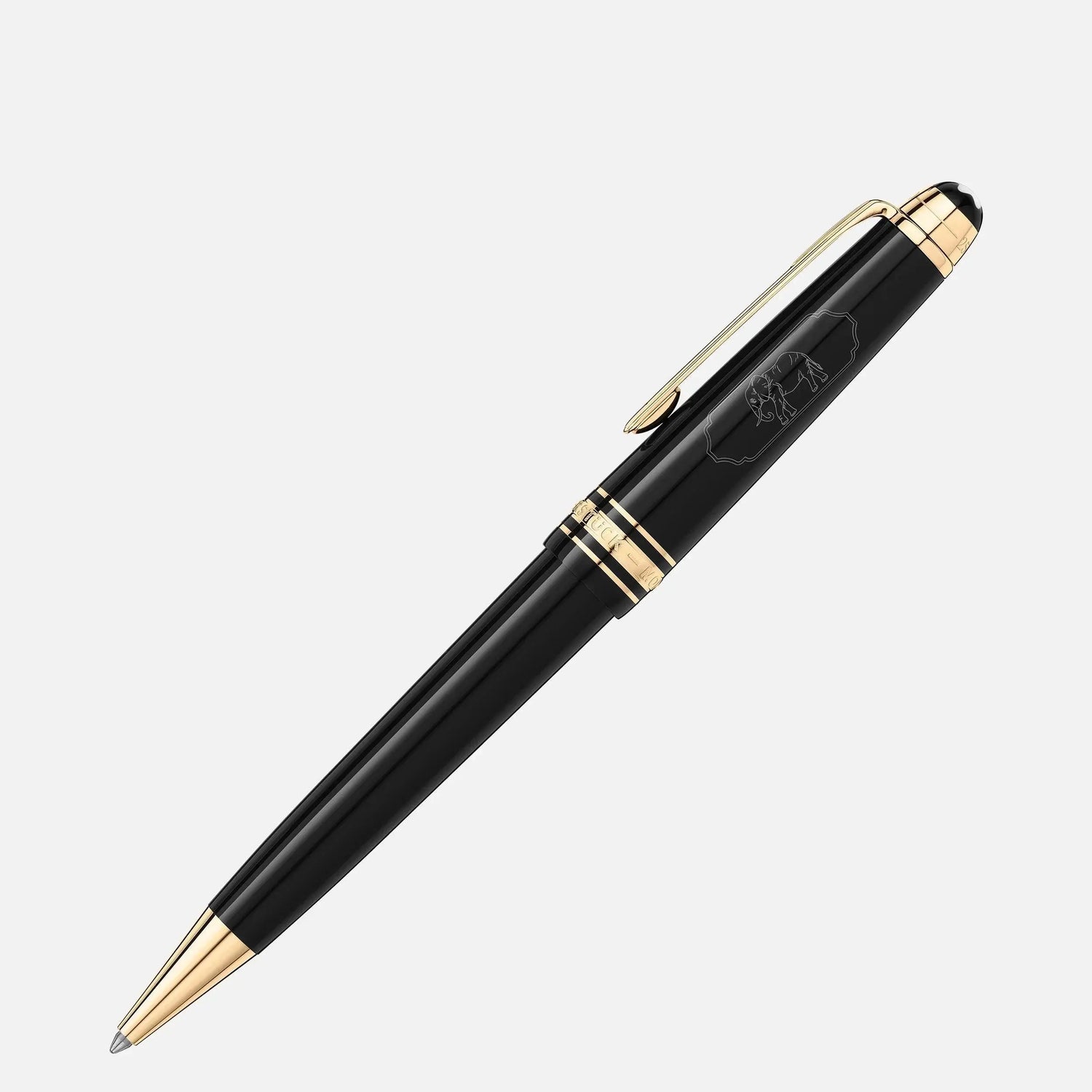 Montblanc penna a sfera Midsize Meisterstück Around the World in 80 Days grigio scuro 128380 Capodagli 1937