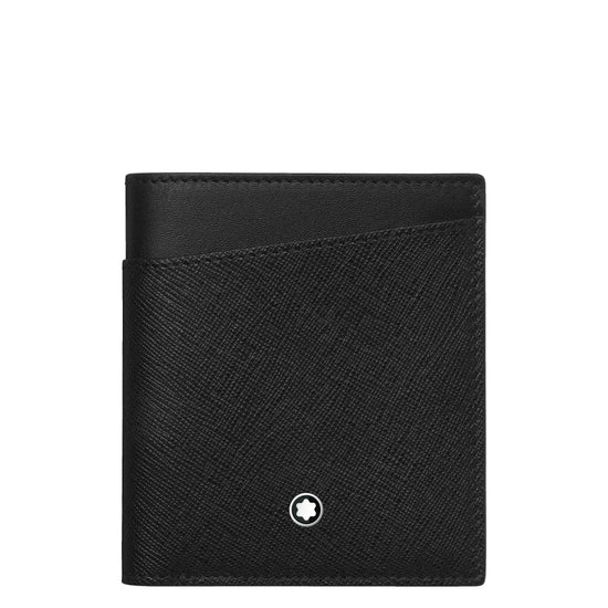 Montblanc porta biglietti da visita con scomparto per banconote Montblanc Sartorial nero 128583 Capodagli 1937