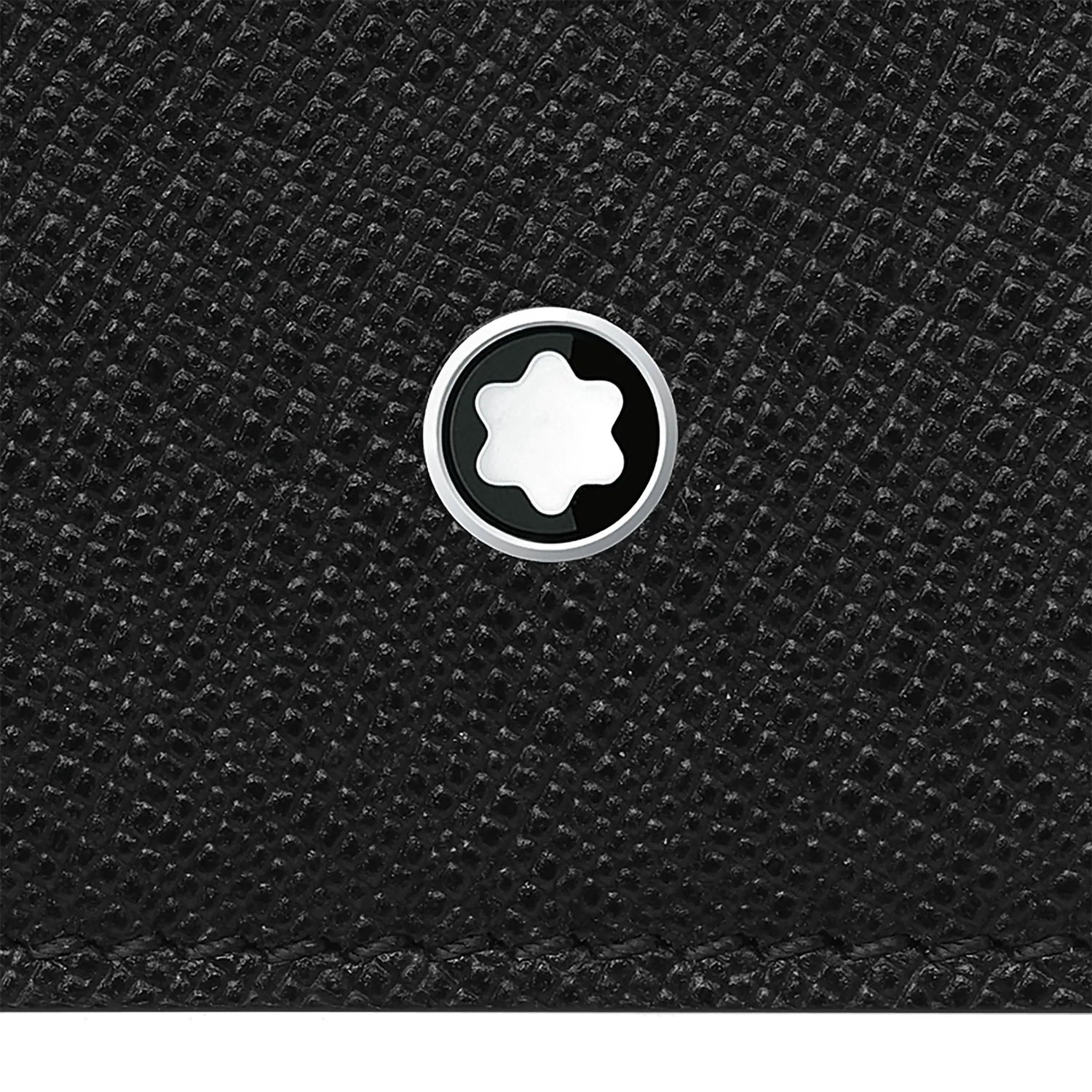 Montblanc porta biglietti da visita con scomparto per banconote Montblanc Sartorial nero 128583 Capodagli 1937