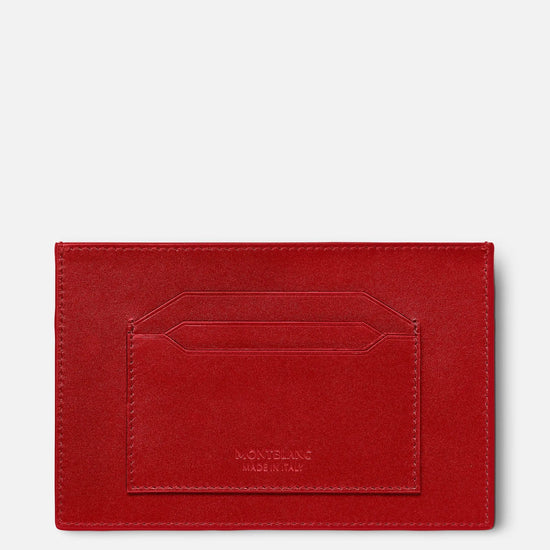 Montblanc porta carte 6 scomparti Meisterstück rosso 129909 Capodagli 1937