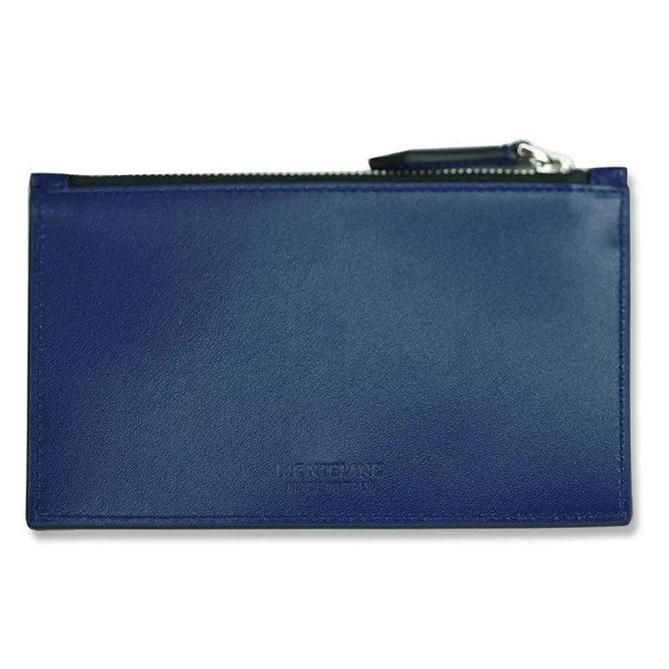 Montblanc porta carte con cerniera Meisterstück blu 130453 Capodagli 1937
