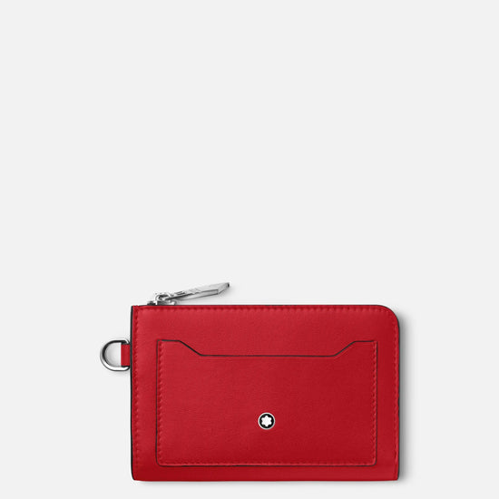 Montblanc portachiavi Meisterstück con 4 scomparti rosso/nero 129691 Capodagli 1937