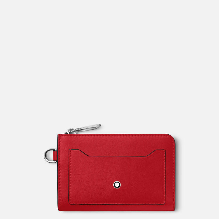 Montblanc portachiavi Meisterstück con 4 scomparti rosso/nero 129691 Capodagli 1937