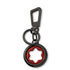 Montblanc portachiavi Spinning Emblem Bk/Rd 131107 Capodagli 1937