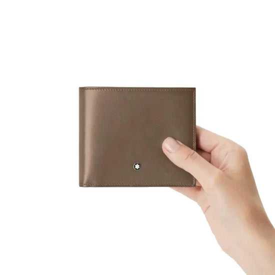 Montblanc portafoglio Meisterstück 8 scomparti mastice 198309 Capodagli 1937