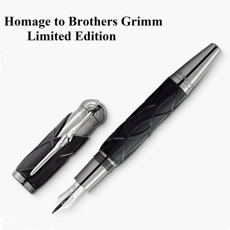 Montblanc set 3 penne Writers Edition2022 Fratelli Grimm ( Stilografica + Roller + Sfera ) Limited Edition 128367 Capodagli 1937