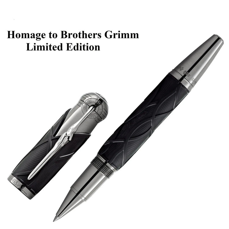 Montblanc set 3 penne Writers Edition2022 Fratelli Grimm ( Stilografica + Roller + Sfera ) Limited Edition 128367 Capodagli 1937
